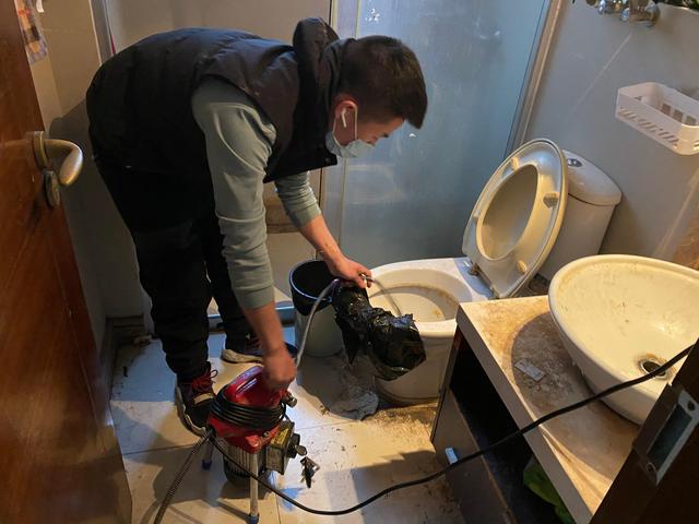 鄞州马桶疏通-疏通下水道