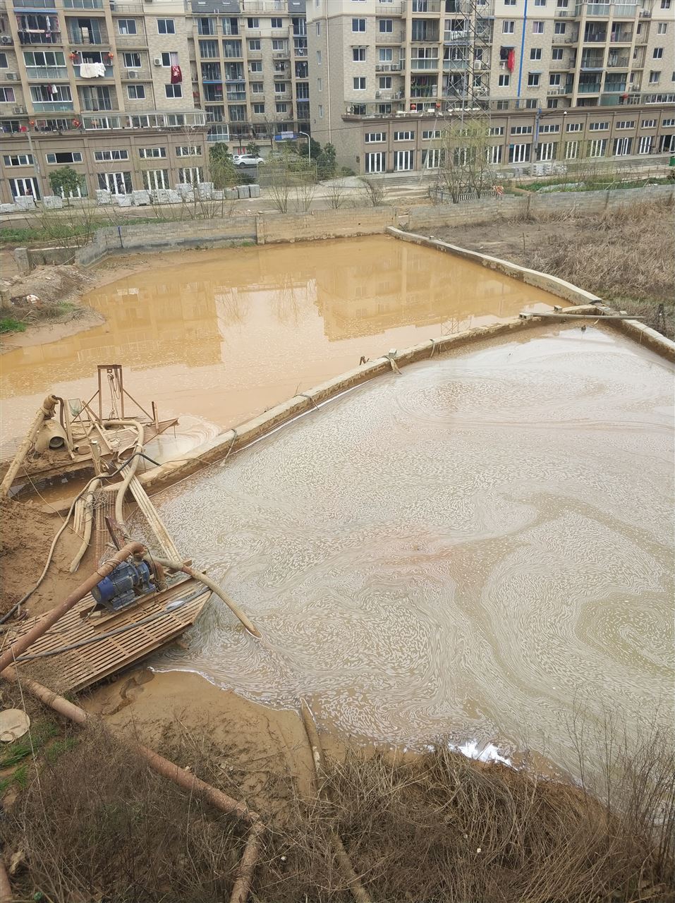 鄞州沉淀池淤泥清理-厂区废水池淤泥清淤